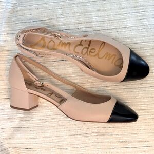 Sam Edelman cap toe heels
